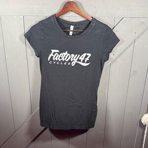 Factory 47 Women's Black T-Shirt
